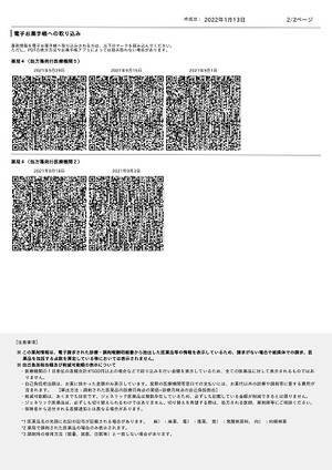 画像:薬剤情報(医療機関向け)のイメージ